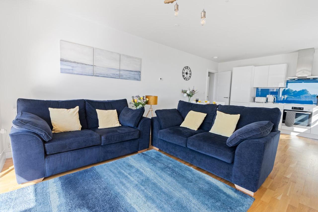 Stunning Coastal Apartment In Maidencombe With Sea Views & Garden Stokeinteignhead Exteriör bild
