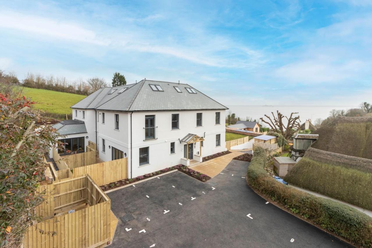 Stunning Coastal Apartment In Maidencombe With Sea Views & Garden Stokeinteignhead Exteriör bild