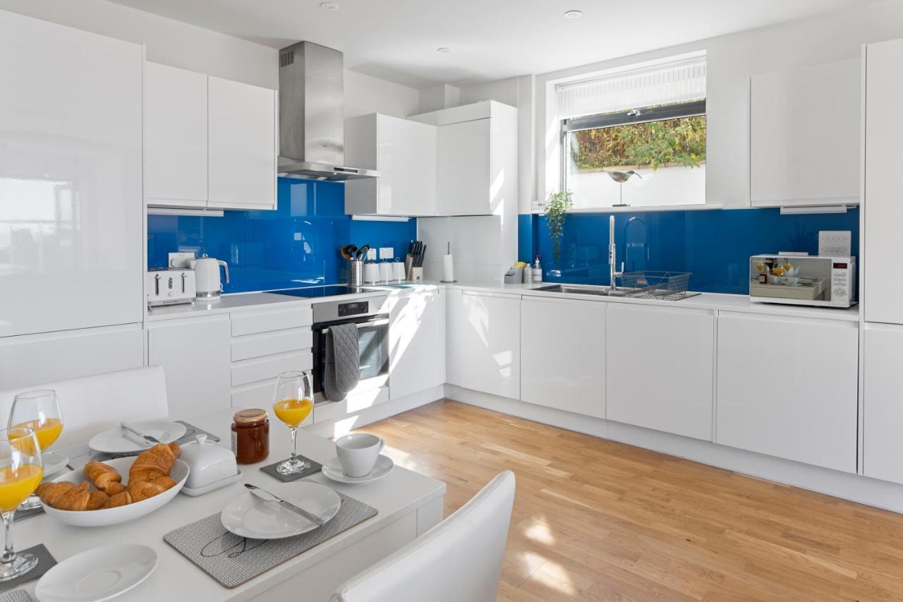 Stunning Coastal Apartment In Maidencombe With Sea Views & Garden Stokeinteignhead Exteriör bild