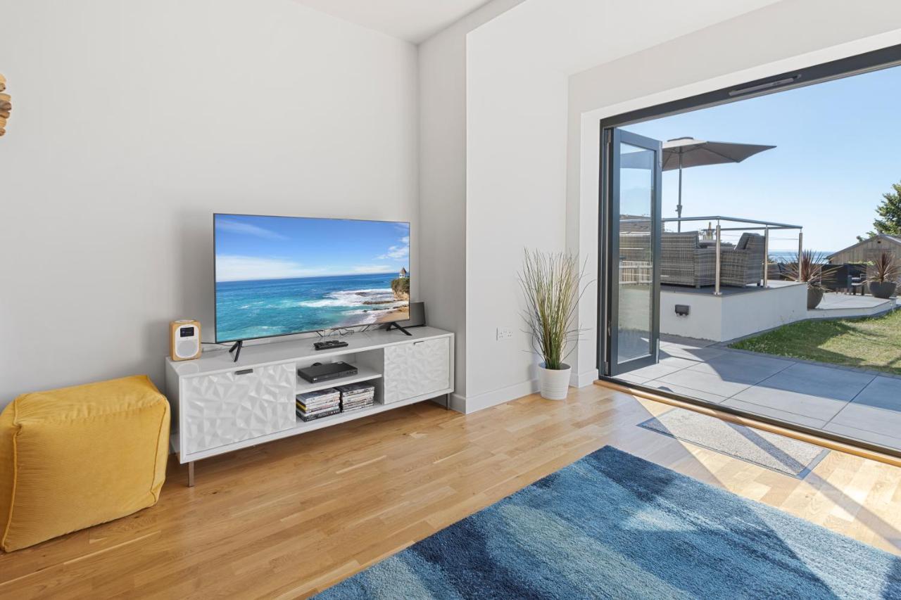 Stunning Coastal Apartment In Maidencombe With Sea Views & Garden Stokeinteignhead Exteriör bild