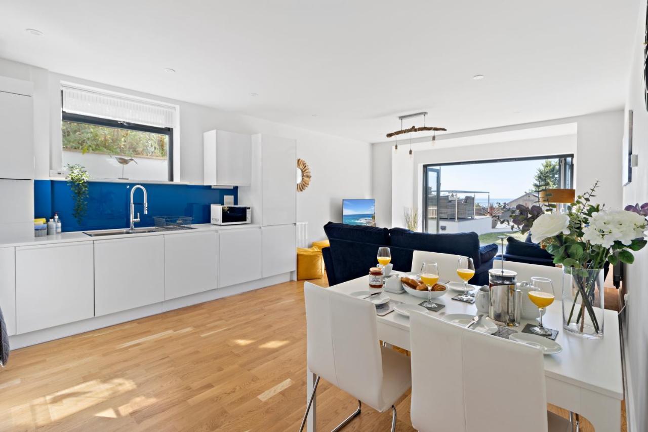 Stunning Coastal Apartment In Maidencombe With Sea Views & Garden Stokeinteignhead Exteriör bild