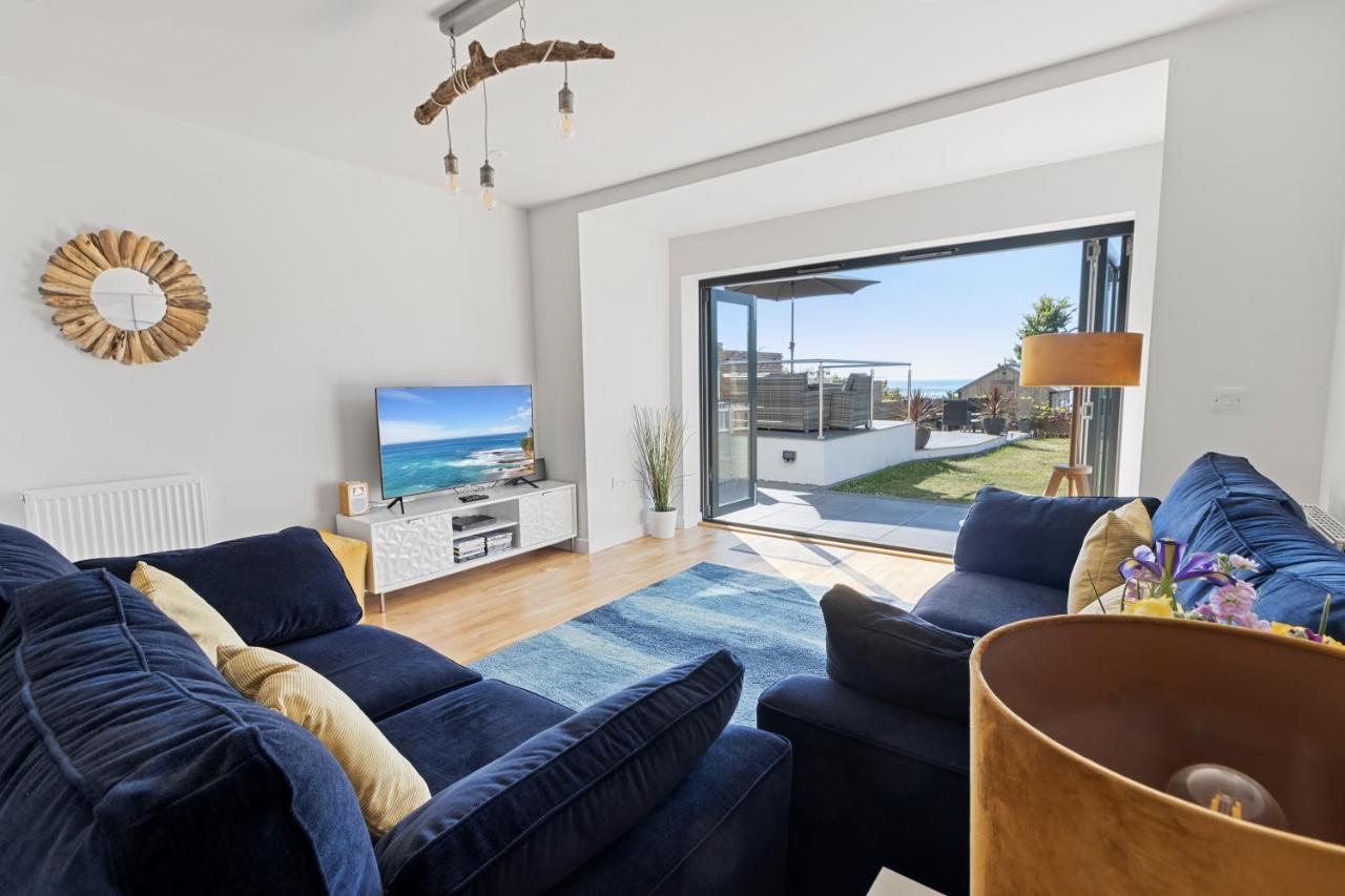 Stunning Coastal Apartment In Maidencombe With Sea Views & Garden Stokeinteignhead Exteriör bild
